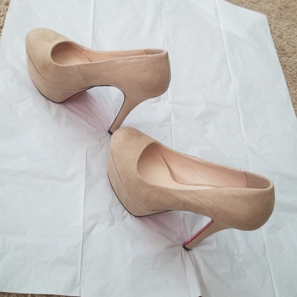 Suede pumps -size 8m - Picture 3 of 3